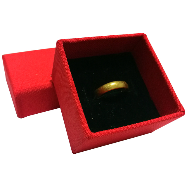 Glamoureuze rode op maat gemaakte kleine ringpapierverpakkingsdoos Fabrikant