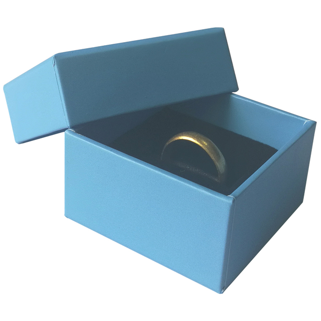Aangepaste luxe papieren ringdoos met logo