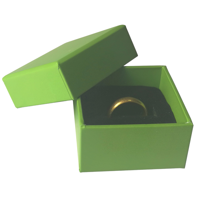 Aangepaste luxe papieren ringdoos met logo