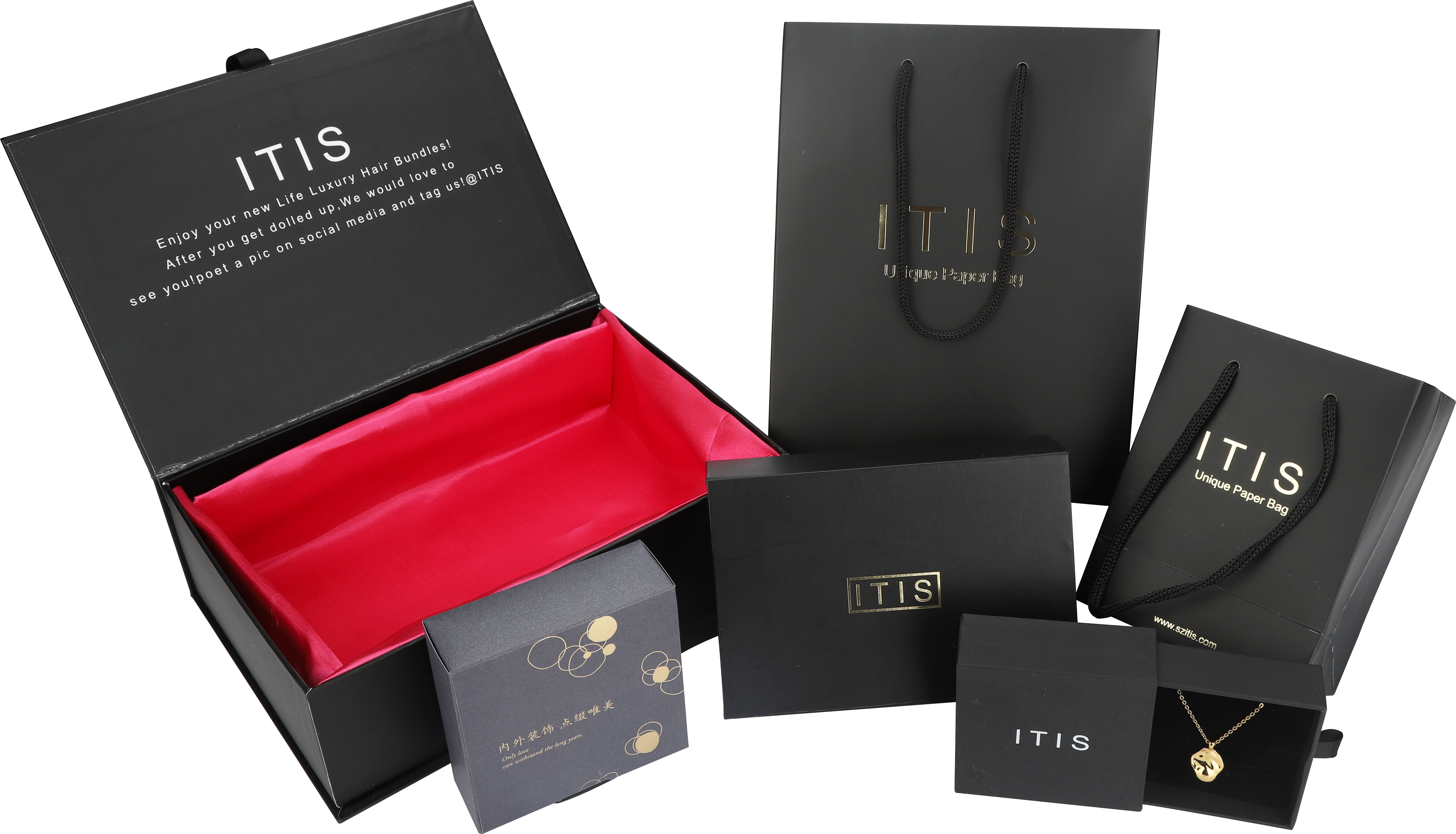 Hot Sale sieraden papieren doos verpakkingsfabriek
