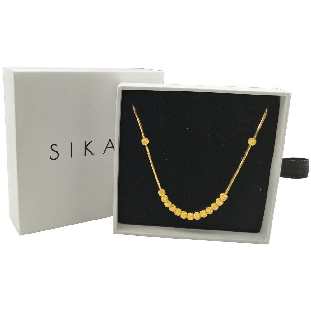 Ny design OEM Halsband Paket Papper Box Factory