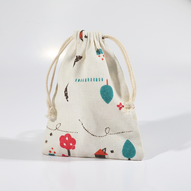 Borsa con coulisse in velluto