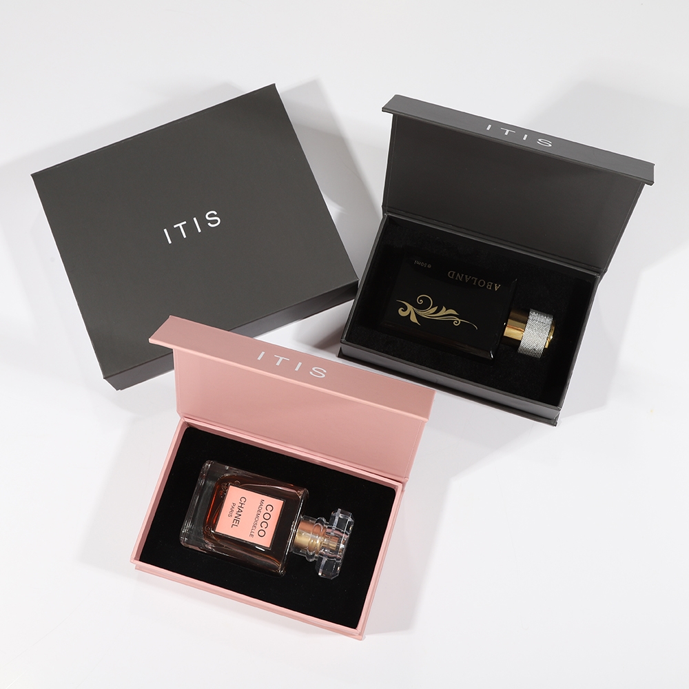 Confezione personalizzata di scatola di carta per profumo unica
